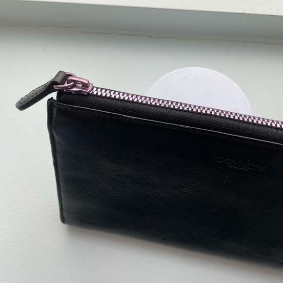 Coach Black Wallet - Picture 3 of 5